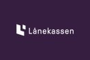 Lånekassens logo på lilla bakgrunn.